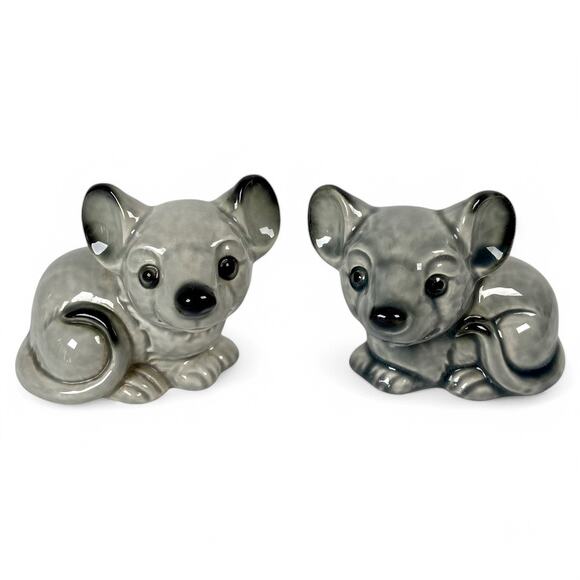 Goebel Mouse Figurines Lot of 3 Mice 35793 35794 35795 W Germany Gray Rats - Picture 7 of 9